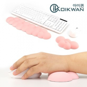 [구름형]마우스/키보드 손목보호패드(인쇄혜택)