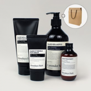 NARD 샴푸 클렌징폼 선크림 프리미엄 세트