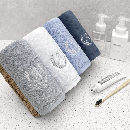 송월타올 땡큐 기프트세트(에이스180g3매+크라프트박스+스티커) 감사 답례품 #4