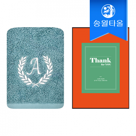 송월타올 땡큐 기프트세트(에이스150g1매+케이스+스티커) 감사 답례품 #2