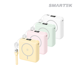 스마텍 STPB-MFB100 10,000mAh 맥세이프 PD 22.5W 미니 보조배터리