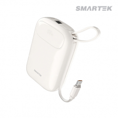 스마텍 STPB-FB2 PD 22.5W 20000mAh 고속 충전  일체형 듀얼케이블 보조배터리