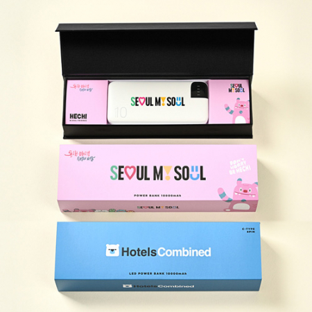 MON 보조배터리 10000mAh+자석싸바리 굿즈세트 #2