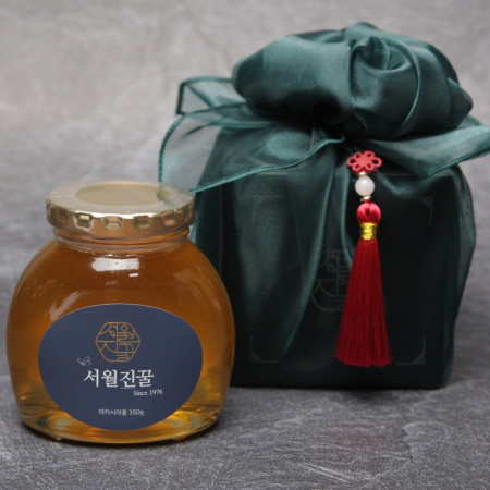 천연벌꿀 국내산 꿀 명절 답례품 선물세트 서월진꿀 350g 전통포장 #5