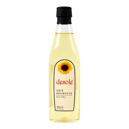 데솔레 프리미엄 해바라기유 500mlx2P 페트병 #4