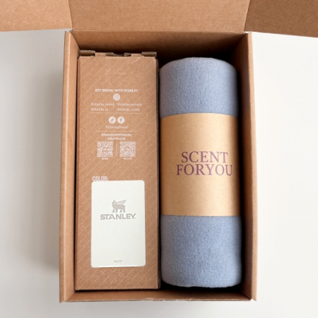 센트포유 스탠리 카페투고 트래블머그 473+국산담요세트 #4