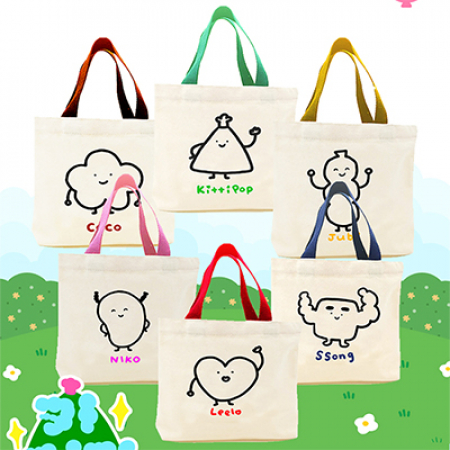 키티팝 캔버스 에코백 Z2604 #2