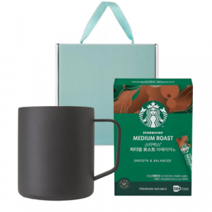 스타벅스 아메리카노 스틱커피 + 데비 텀블러 머그 440ml