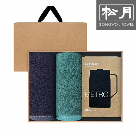 락앤락 메트로 머그 1p + 송월 솔리드뱀부무지 2p #2