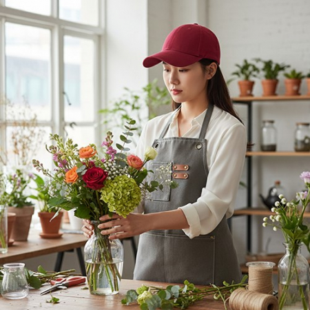 NSCAP NS-야구모자+앞치마 세트 #4