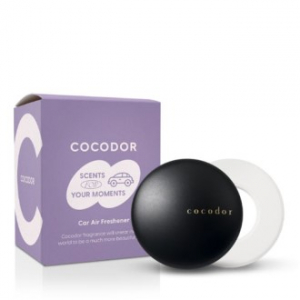 코코도르 메탈블랙 차량용 통풍구형 방향제
