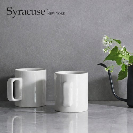 시라쿠스 뉴욕킹스인 화이트 일자머그 320ml #2