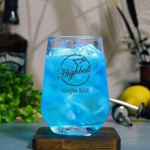 소량인쇄가능 진 다이아 하이볼 유리잔