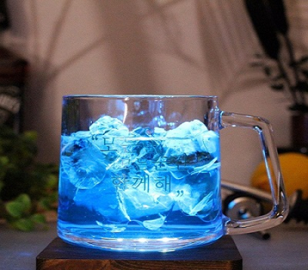 소량인쇄가능 홈 손잡이 베이직 유리잔 #2