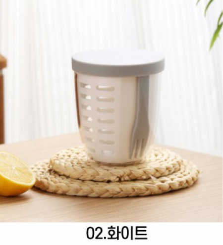 [인증제품] 휴대용 후르츠팟 과일통 런치박스 #4