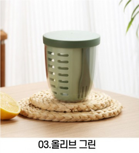 [인증제품] 휴대용 후르츠팟 과일통 런치박스 #5