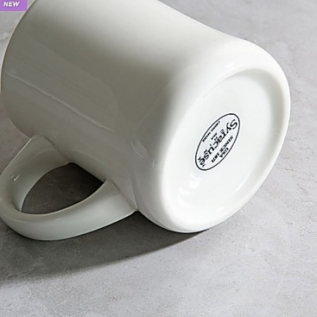 시라쿠스 뉴욕 킹스인 화이트 오목머그 400 #5