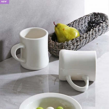 시라쿠스 뉴욕 킹스인 화이트 오목머그 400 #3