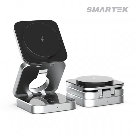 스마텍 ST-W30 3IN1 접이식 맥세이프 무선 충전 거치대 #2