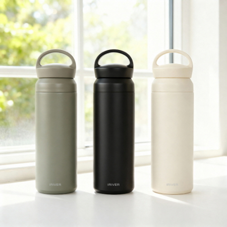 아이리버 핸들 파우더 이중진공 스텐 텀블러 500ml #3
