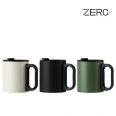 제로마크 포켓스텐컵 200ml [아이보리/그린/블랙]