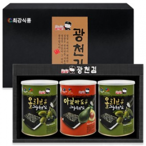 이반장 프리미엄 광천김세트(캔김세트)3캔