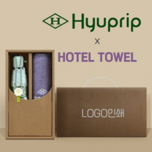 협립 5단53 데이지 암막 30D 고밀도 우양산 +협립호텔코마170타월-세트