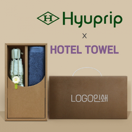 협립 5단53 데이지 암막 30D 고밀도 우양산 +코마40수180호텔타월-세트 #2