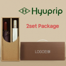 협립 3단60 8K 와인하트 암막 완전자동우산 +협립 3단60엔티크 고밀도 완전자동우산-세트