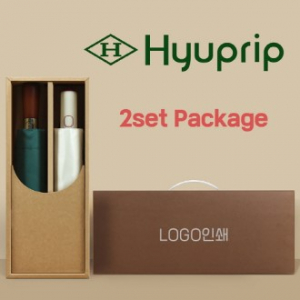 협립 3단60 8K 와인하트 암막 완전자동우산 +협립3단70엔티크고밀도완전자동우산-세트