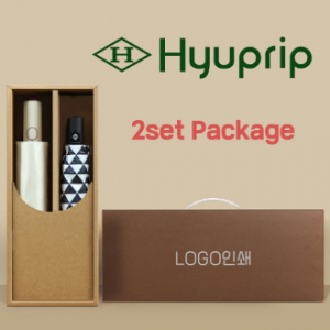 협립 3단60 8K 와인하트 암막 완전자동우산 +협립3단미니스타앵글완전자동우양산-세트