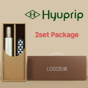 협립 3단60 8K 와인하트 암막 완전자동우산 +협립3단미니스타앵글수동우양산-세트