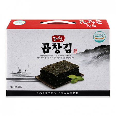 명품 곱창돌김세트(도시락김 16봉) #3