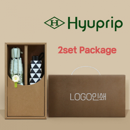 협립 5단53 데이지 암막 30D 고밀도 우양산 +협립3단미니스타앵글수동우양산-세트 #2