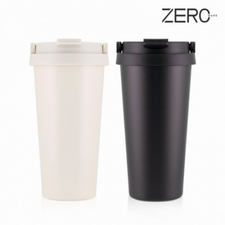제로마크 핸디텀블러 500ml [아이보리/블랙] #2
