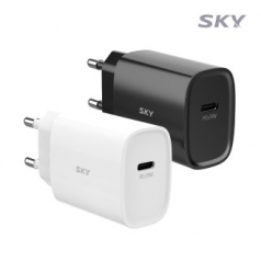스카이 필 Q1X 25W PD 초고속 충전 어댑터