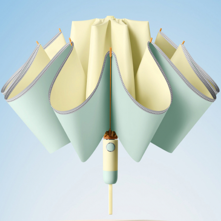 골드라인 캔디팝 거꾸로 암막 3단 자동 양우산 #3