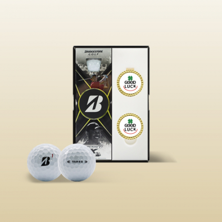 브리지스톤 tour b x 3구 볼마커2p 세트 골프공 타이거우즈 #2