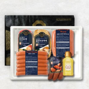 브라이트데이 X 퀸주트  독일스타일 프리미엄 수제햄 선물세트 2호 소스 증정