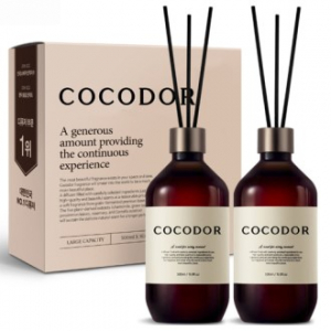 코코도르 프리미엄 디퓨저 500ml 2개입+에코백