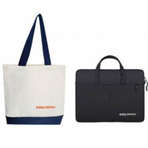 대학교 학교 입학선물키트 노트북가방 에코백