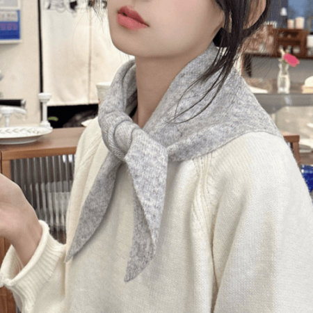 스카프 삼각스카프 니트스카프 환절기스카프 머플러 워머 #2