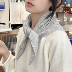 스카프 삼각스카프 니트스카프 환절기스카프 머플러 워머