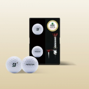 브리지스톤 파이즈 2구 볼마커자석(4pc) 골프공 선물세트