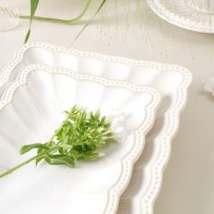 티니블랑 미뉴엣 25cm 정사각접시 1Pc