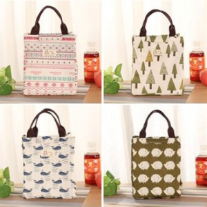 북유럽패턴 보온보냉백 / 보온 보냉 가방 도시락 런치 쿨러 백 피크닉