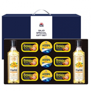 사조 혼합세트11호(카놀라유2P+살코기참치3P+런천미트6P)