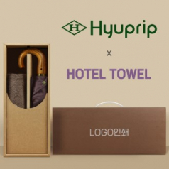 협립 3단60 곡자 슈퍼 엔티크 초고밀도 완전자동 우양산 +협립40수호텔코마180타월-세트