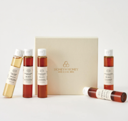 허니바이허니 국산 자연벌꿀 선물세트 튜브형 5개 #2