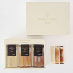 허니바이허니 자연 벌꿀 스틱 90포입 선물세트